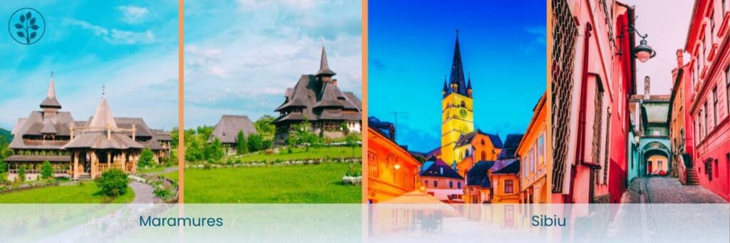 Maramures and Sibiu