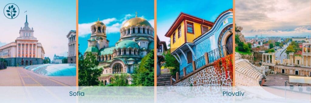 Sofia and Plovdiv