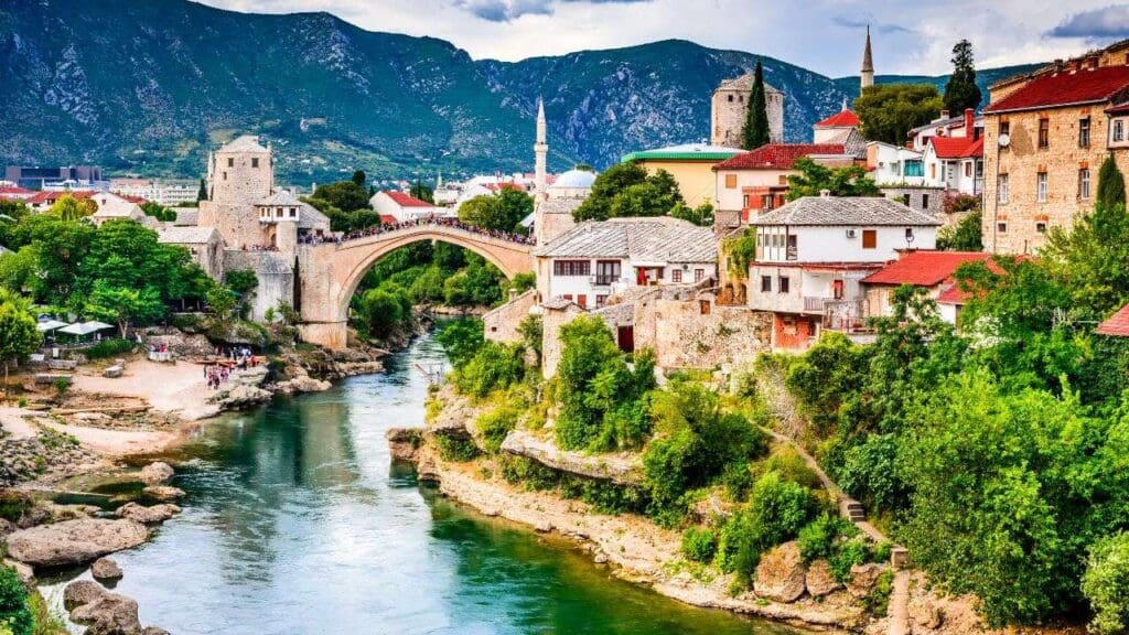 Mostar - Old Bridge - Bosnia and Herzegovina
