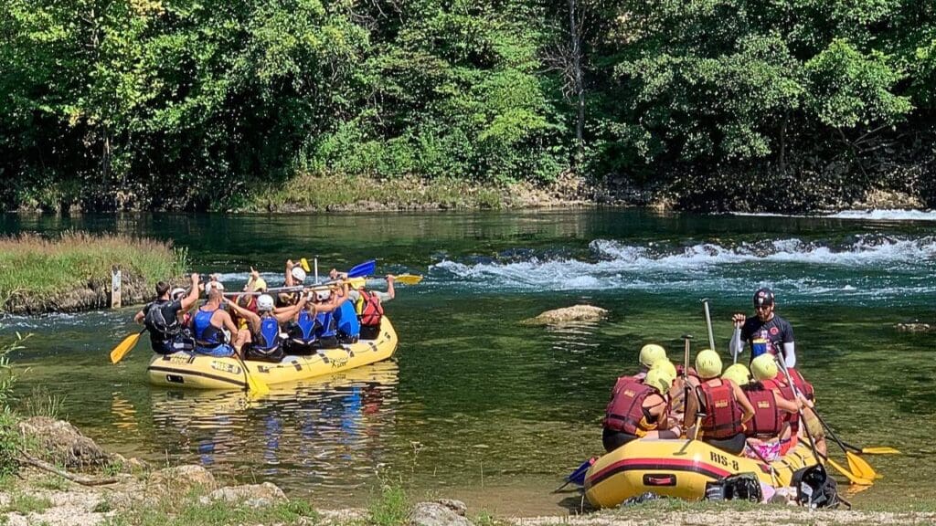 Sarajevo to Bihac: Una River & Waterfall Expedition, Rafting Bihac
