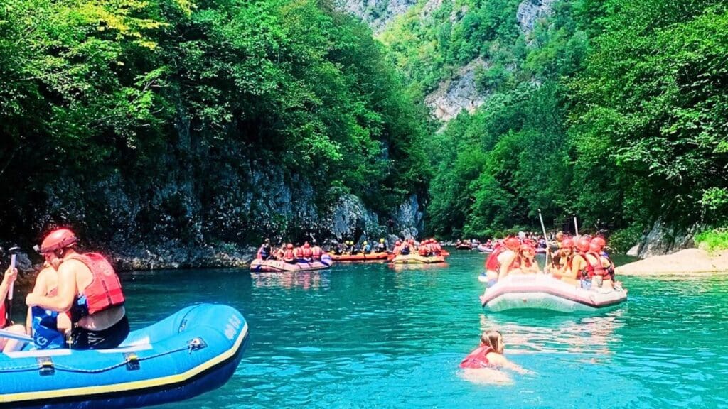 Montenegro's Tara River Rafting Adventure
