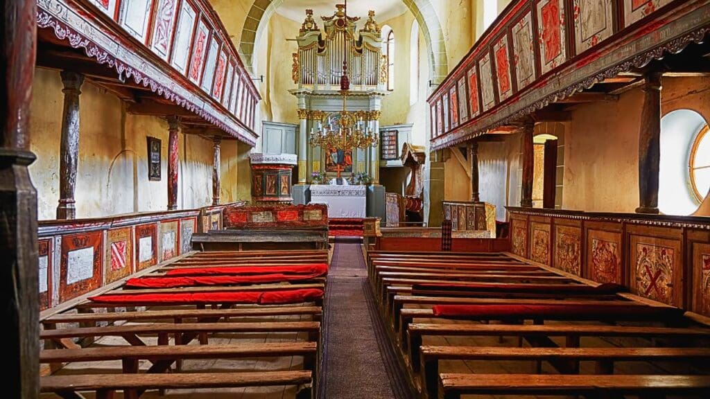 Saxon church in Viscri
