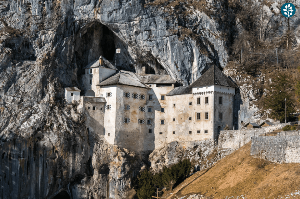 predjama castle postojna cave, balkan trip, balkan tours
