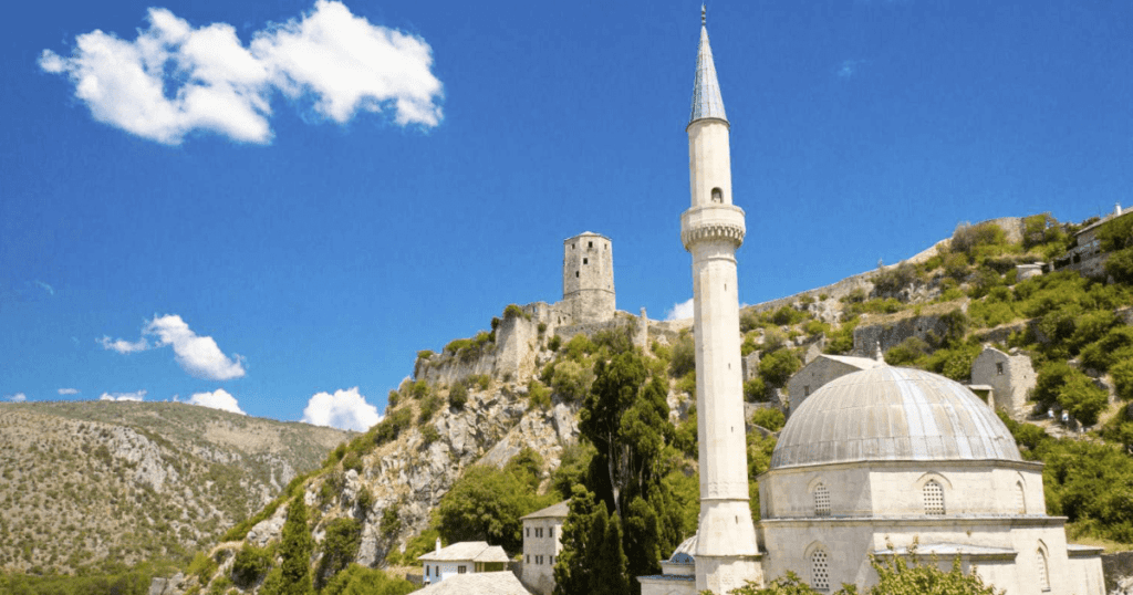 pocitelj mosque, balkan trip, balkan tourism