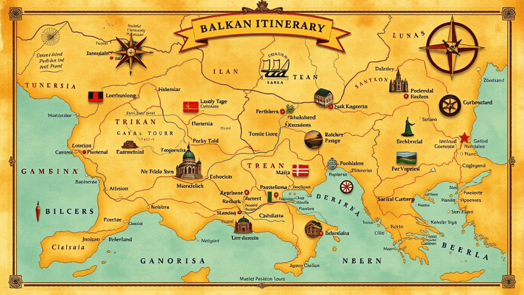 balkan itnerary
